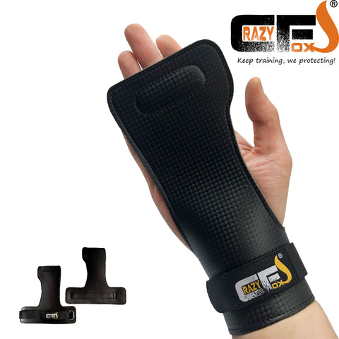 WOD Grip (HG-003)  two-layer Weight Lifting Gym Hand Grips Lifting Straps Wrist Palm Pads Support Pad For Cross Training - CrazyFox Gear