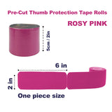 Pre-cut Thumb Protection Tape Rolls