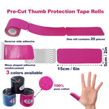 Pre-cut Thumb Protection Tape Rolls